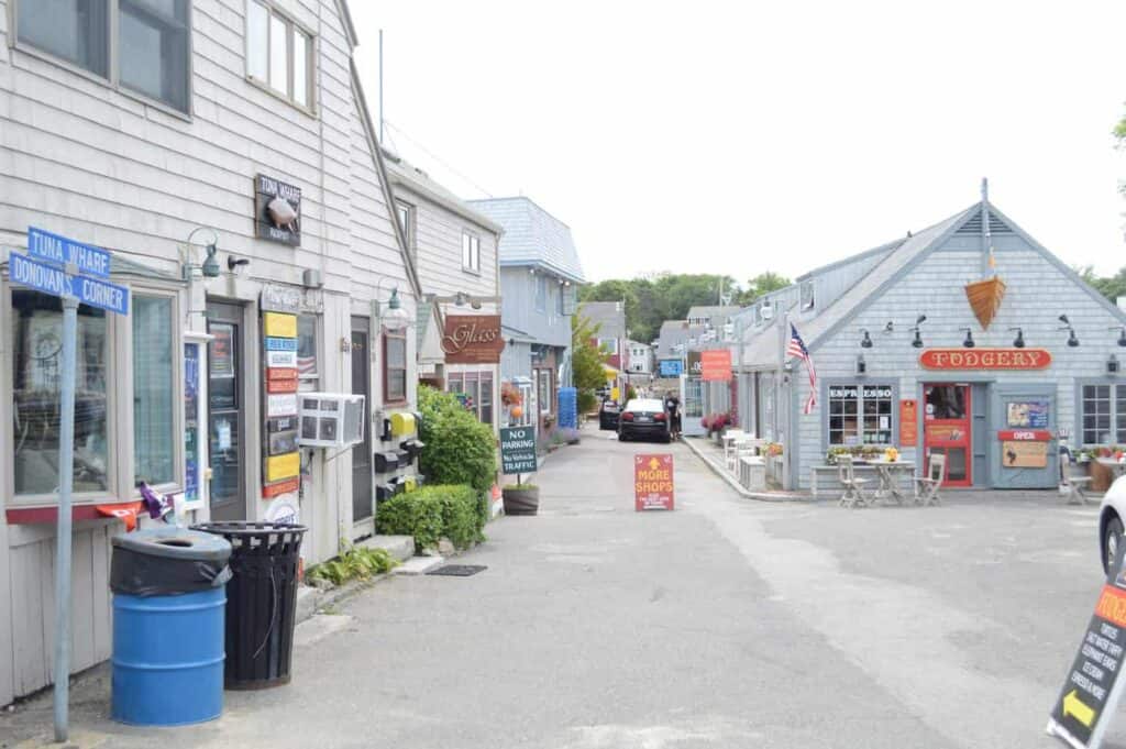 Buildings in downtown Rockport