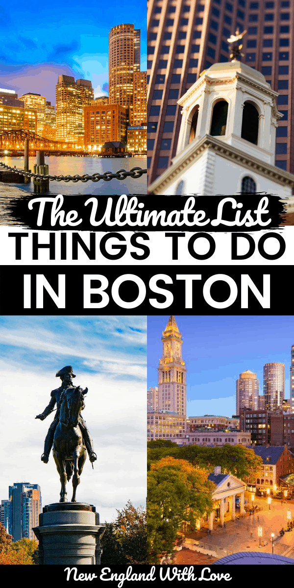 The 10 Absolute Best Things to Do in Boston New England With Love
