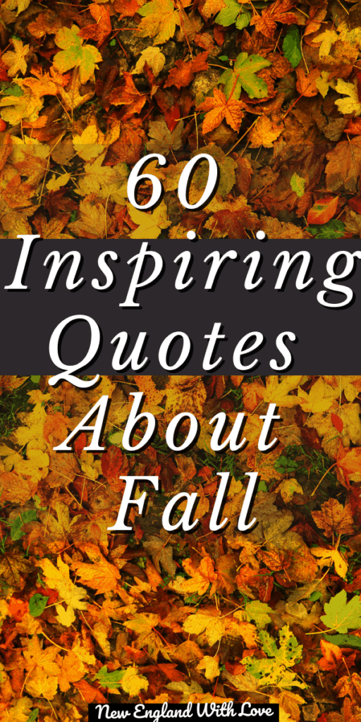 70 Magical Autumn Quotes - Inspiring Sayings About Fall | New England ...