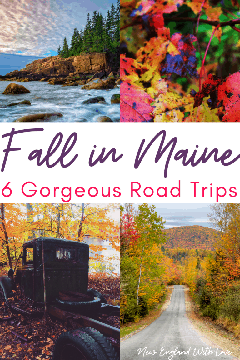10 Scenic Drives in Maine that are Perfect for Fall Foliage Views (2023
