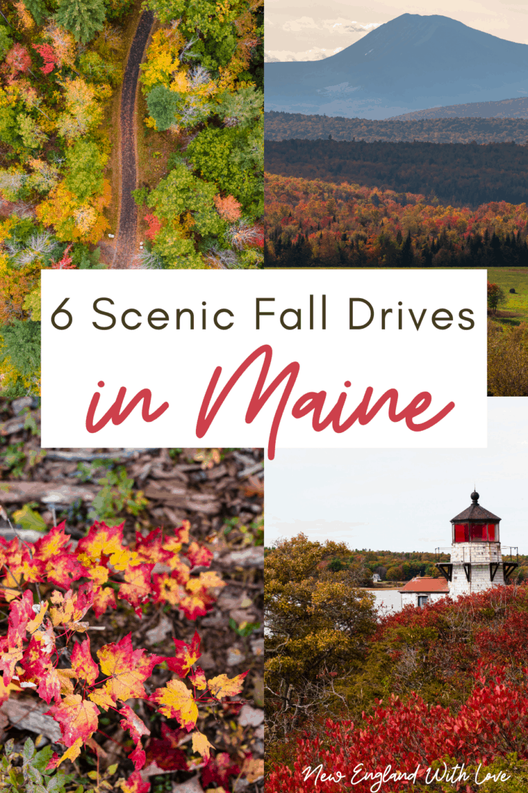 10 Scenic Drives in Maine that are Perfect for Fall Foliage Views (2023) New England With Love