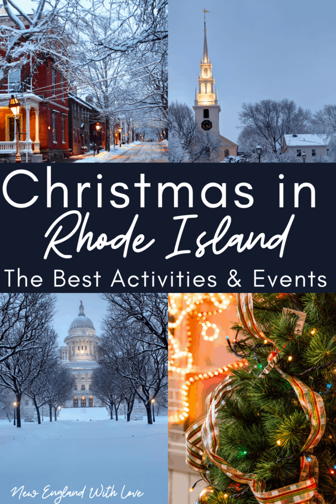 Christmas in Rhode Island 🎄 10 Festive Events, Towns & Things to Do