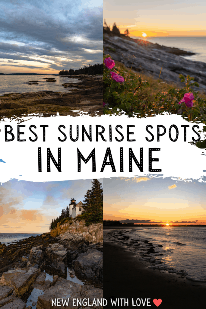 Where to Watch the Sunrise in Maine: 10 Best Spots | New England With Love