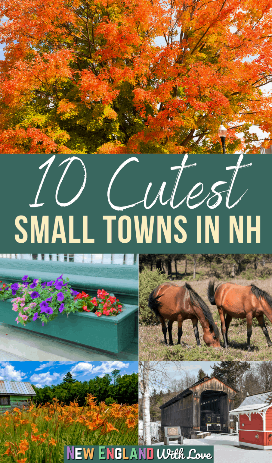 12 Cutest Small Towns in New Hampshire New England With Love
