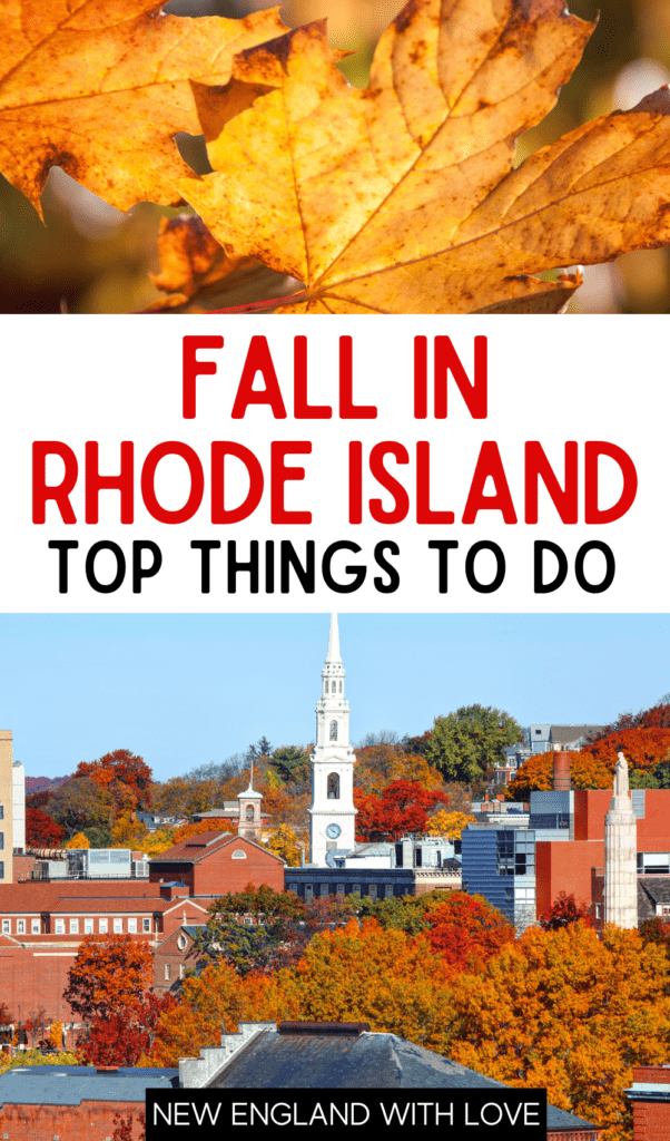 11 Ultimate Fall in Rhode Island Things to Do | New England With Love