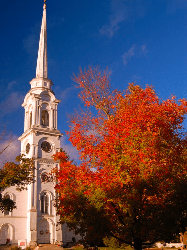 best new england fall foliage road trip