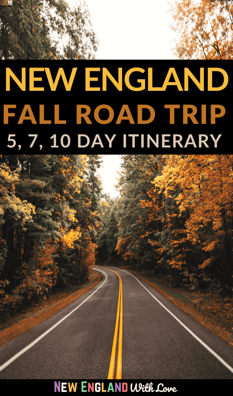 The Perfect 7 Day New England Fall Road Trip Itinerary (+Scenic Drives