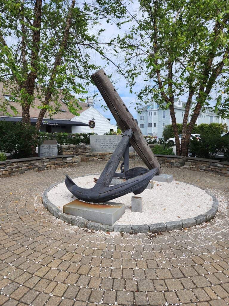 An anchor in Mystic, Connecticut